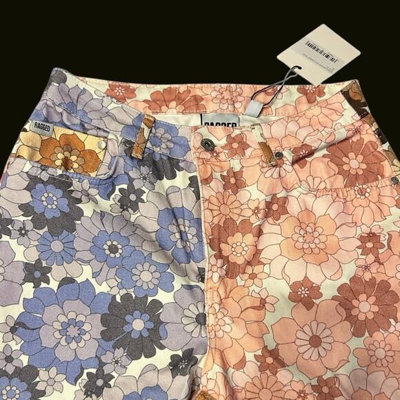 The Ragged Priest Relaxed Straight Leg HitchHike Jeans Size 30 New With Tags - Picture 3 of 9